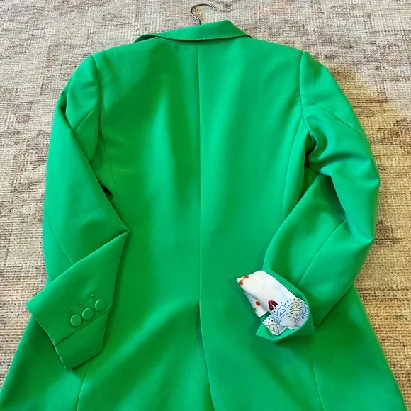 Vilagallo Green Blazer - Picture 2 of 5